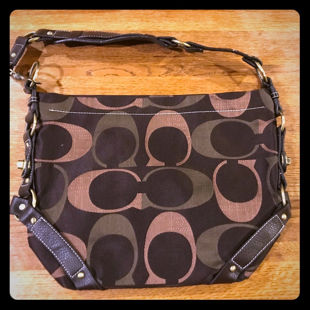 Brown Coach purse